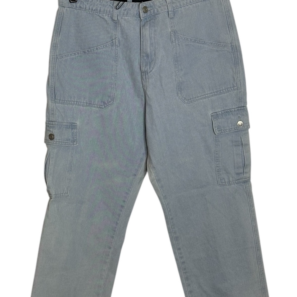 Kendall & Kylie Gray Flare Jeans Wide Leg